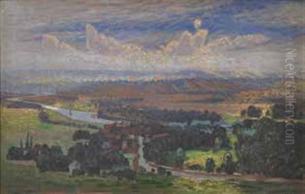 Lichtstimmung Uber Dem Elbtal Bei Pillnitz - view 1