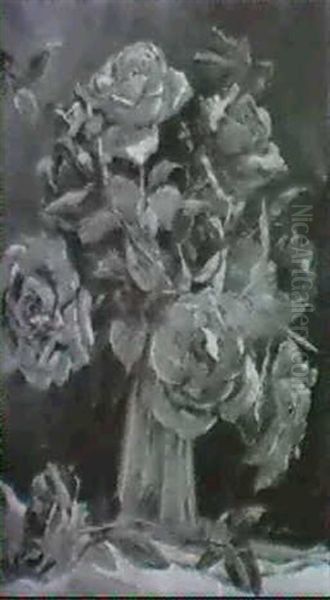 Rosen In Glasvase - view 1