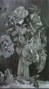 Rosen In Glasvase by Robert Heinrich