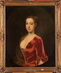 Portrait D'une Dame De Qualite by John Theodore Heins Sr.
