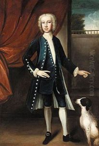 Portrait Of A Boy by John Theodore Heins Sr.