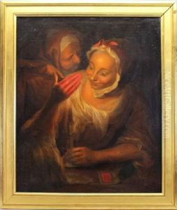 Two Women By Candlelight