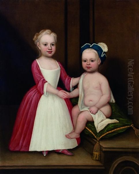 Two Children - view 1