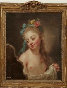 La Toilette De La Jeune Fille by Johann Ernst Heinsius