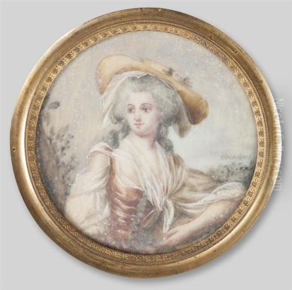 La Marquise De La Guiche Nee Jeanne-marie De Clermont-montoison - view 1