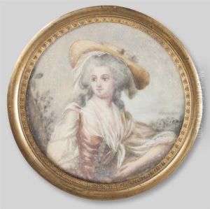 La Marquise De La Guiche Nee Jeanne-marie De Clermont-montoison