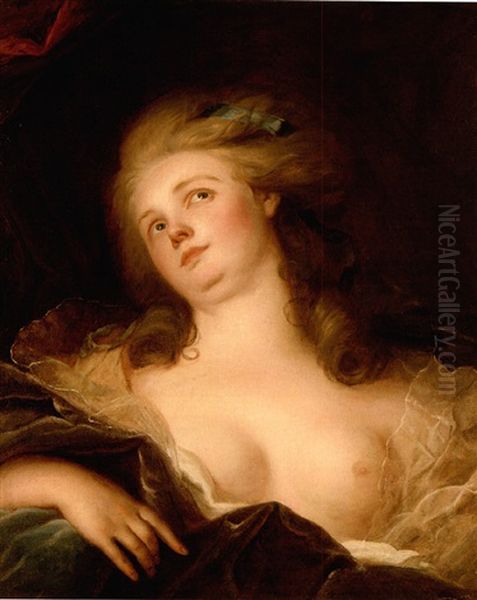 A Young Lady Reclining - view 1