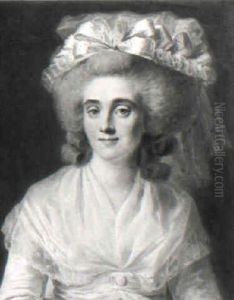 Damenportrat by Johann Ernst Heinsius