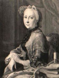 Bildnis Einer Alteren Furstlichen Dame by Johann Ernst Heinsius