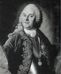 Portrait Of Christian Freidrich, Marshall Of Herrengosserstadt Portrait Of Christian Freidrich, Marshall Of Herrengosserstadt