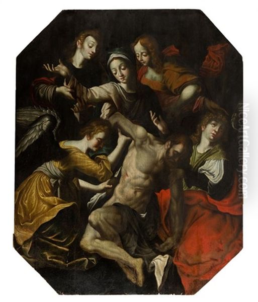 Pieta With Angels - view 1