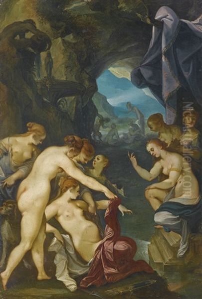 Diana And Callisto - view 1