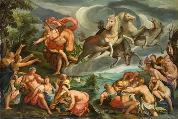 The Rape Of Proserpina (after The Engraving By Lucas Kilian) - view 1
