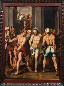 Le Christ Aux Outrages by Joseph The Elder Heintz