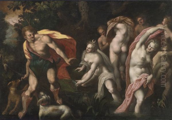 Diana And Acteon - view 1