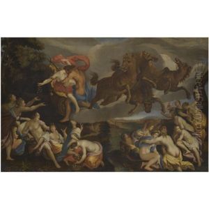 The Rape Of Proserpine by Joseph The Elder Heintz