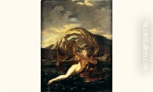 Le Triomphe De Galatee by Joseph The Elder Heintz