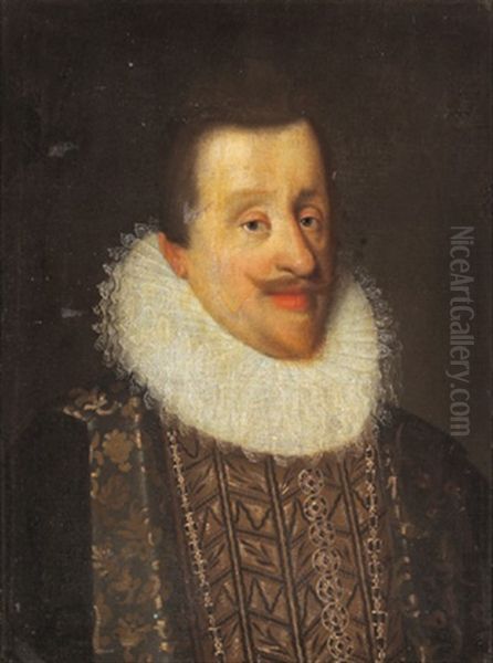 Bildnis Kaiser Ferdinand Ii (+ Seine Zweite Gemahlin Eleonora Gonzaga; Pair) - view 1