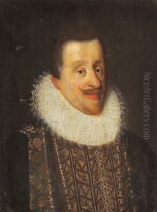 Bildnis Kaiser Ferdinand Ii (+ Seine Zweite Gemahlin Eleonora Gonzaga; Pair)