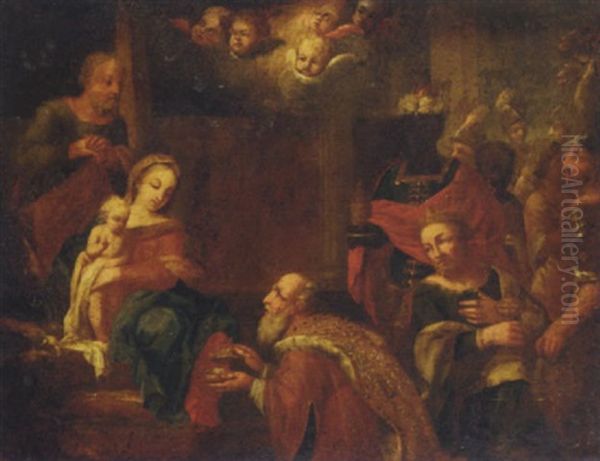 The Adoration Of The Magi - view 1