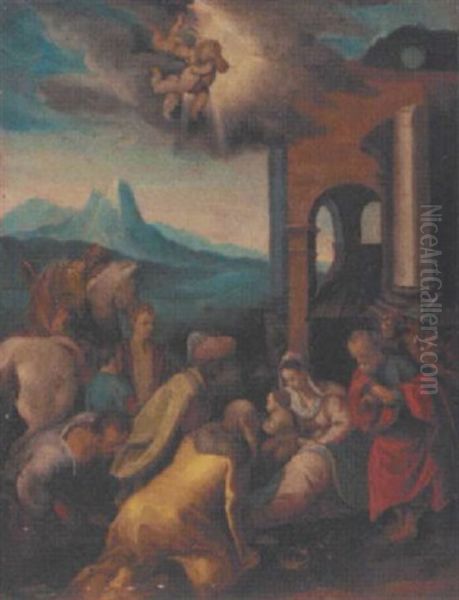 The Adoration Of The Magi - view 1
