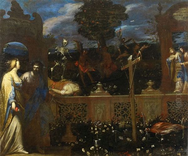 Allegory Of The Redemption by Joseph Heintz the Younger