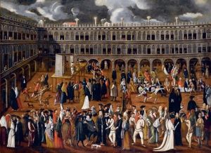 Carnevale A Piazza San Marco by Joseph Heintz the Younger