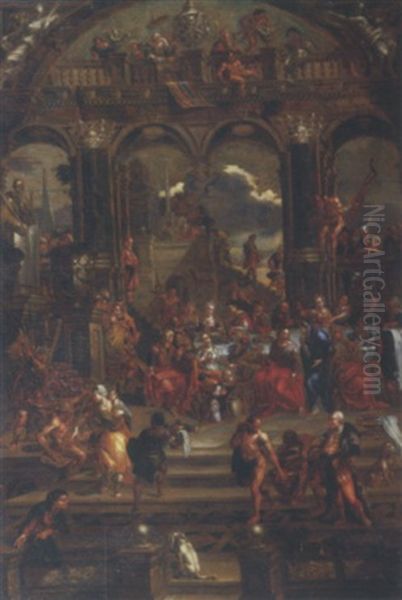 The Wedding Feast At Cana - view 1