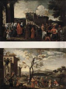 Scene Turchesche by Joseph Heintz the Younger