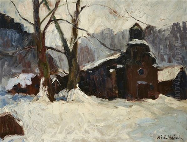 La Chapelle De Sy Sous La Neige - view 1
