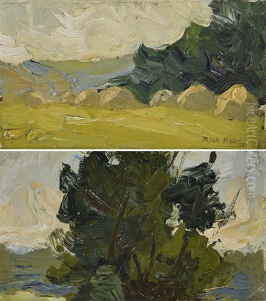 Paire De Paysages (2 Works) - view 1