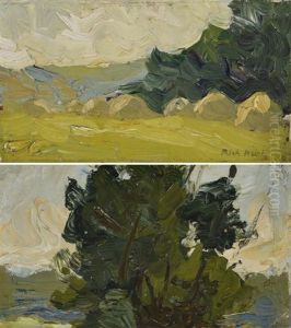 Paire De Paysages (2 Works) Paire De Paysages (2 Works)