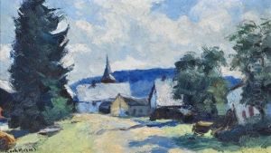 Matin A La Neuville-au-bois by Richard Heintz