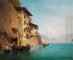 Die Osteria Von Ponale Am Gardasee