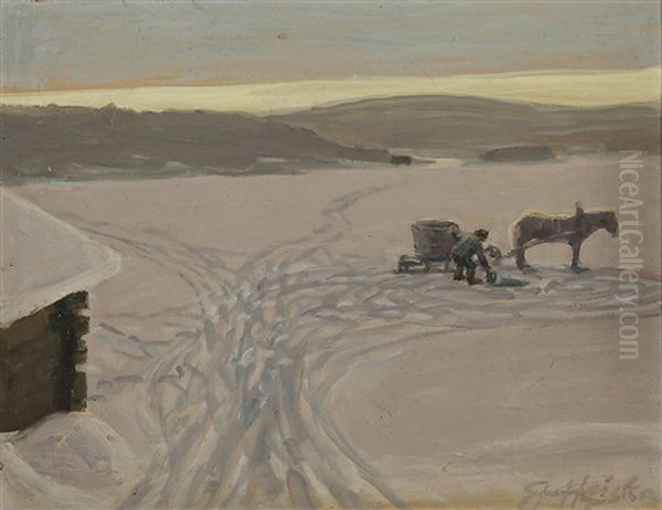 Winter Fishing - view 1