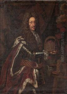 Portrait De Leopold Ier Archiduc D'autriche, Roi De Boheme Et De Hongrie