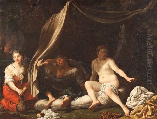 Loth And His Daughters - view 1