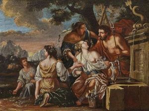 Allegory Of Spring by Johann Heiss