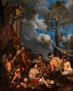 Allegorie Des Sommers by Johann Heiss