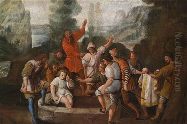 Joseph Wird Von Seinen Brudern In Den Brunnen Geworfen - view 1