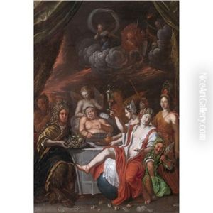 An Allegory Of Vice by Johann Heiss