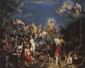 Gotterversammlung by Johann Heiss