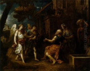 Tobias Und Der Engel Besuchen Den Alten Tobit