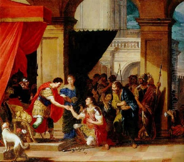 The Continence Of Scipio - view 1