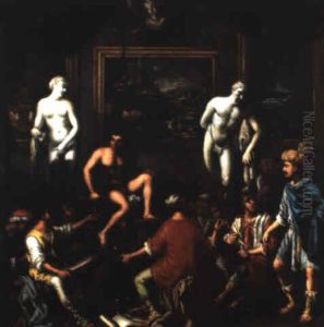 L'atelier Du Peintre by Johann Heiss