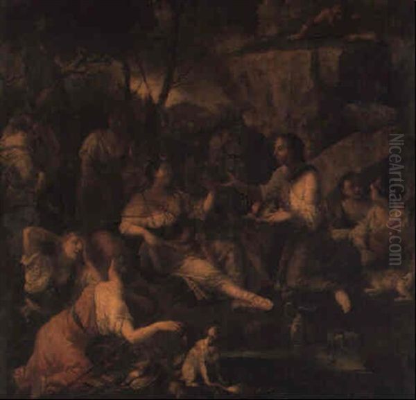 Diana And Her Nymphs - view 1