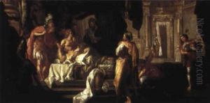 Alexander The Great And His Physician Philip by Johann Heiss