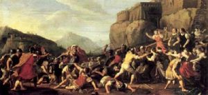 The Intercession Of The Sabine Women by Johann Heiss