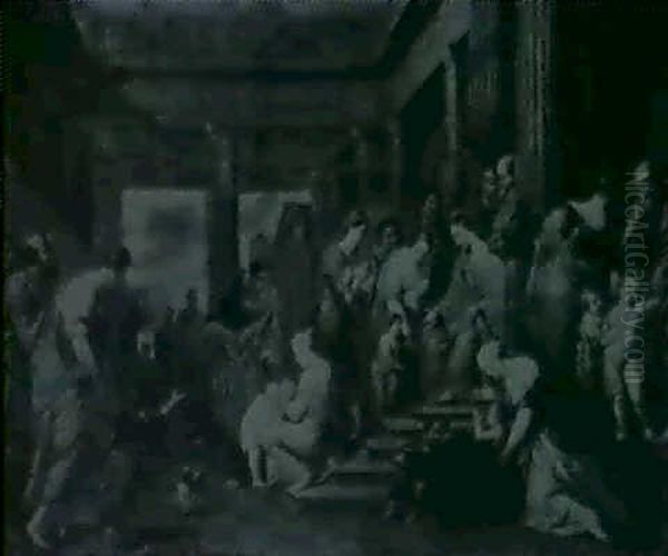 Christ Blessing Little Children - view 1