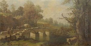 Landschaft Mit Brucke